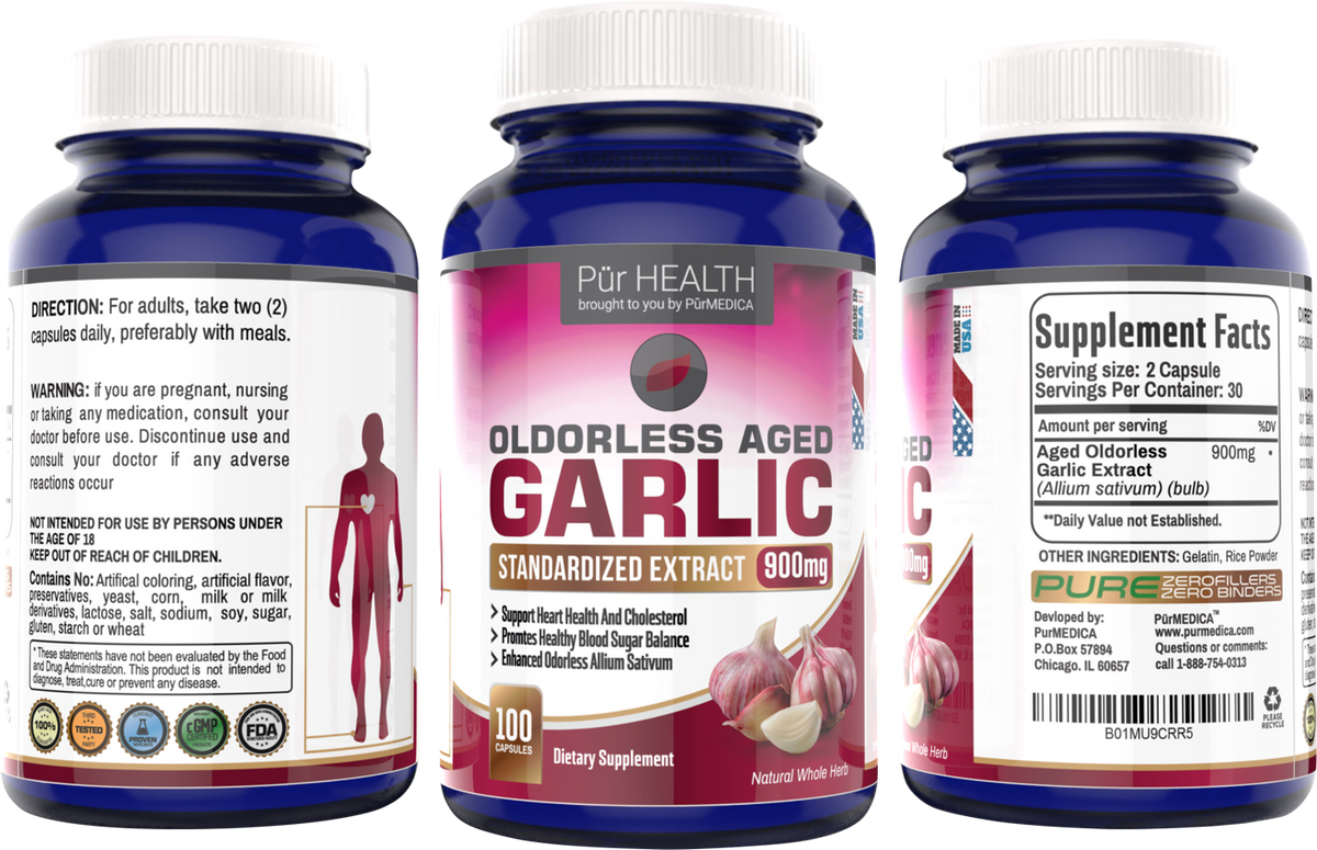 Odorless Aged Garlic Extract PurMEDICA