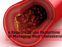 6 Reasons to use Pantethine in Managing Your Cholesterol