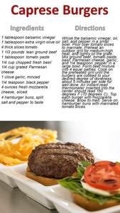 Caprese Burgers
