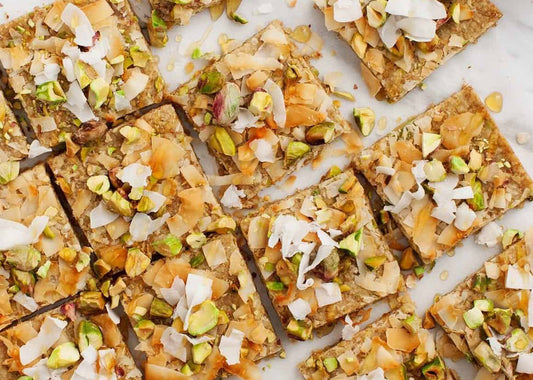Jessica’s Pistachio Oat Squares