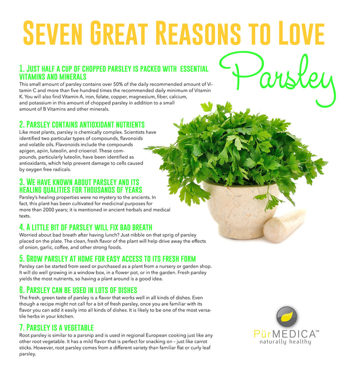 Seven Great Reasons to Love Parsley