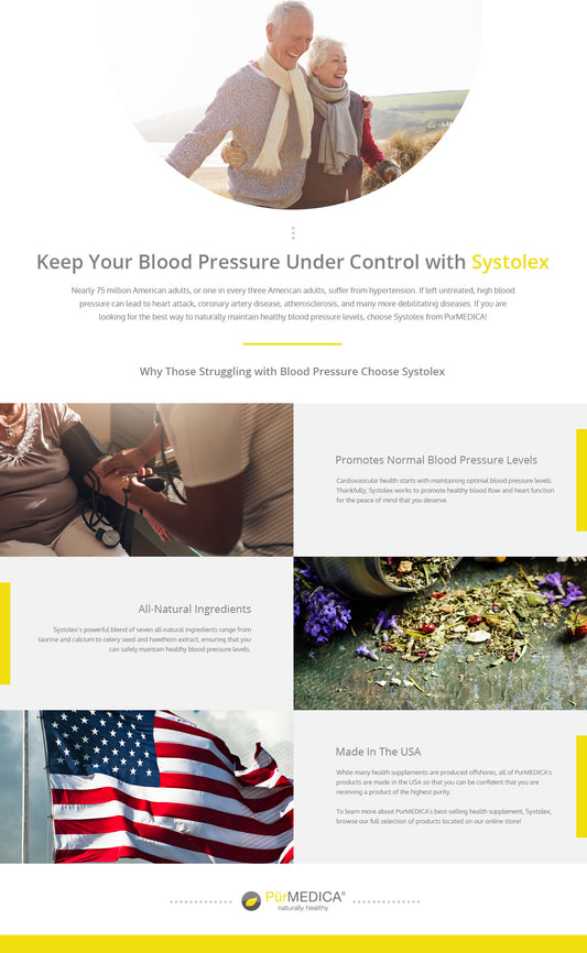 Learn About Systolex: The All-Natural Health Supplement for Maintaining Your Blood Pressure