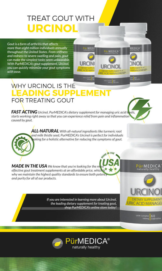 Why You Should Choose Urcinol for Treating Gout