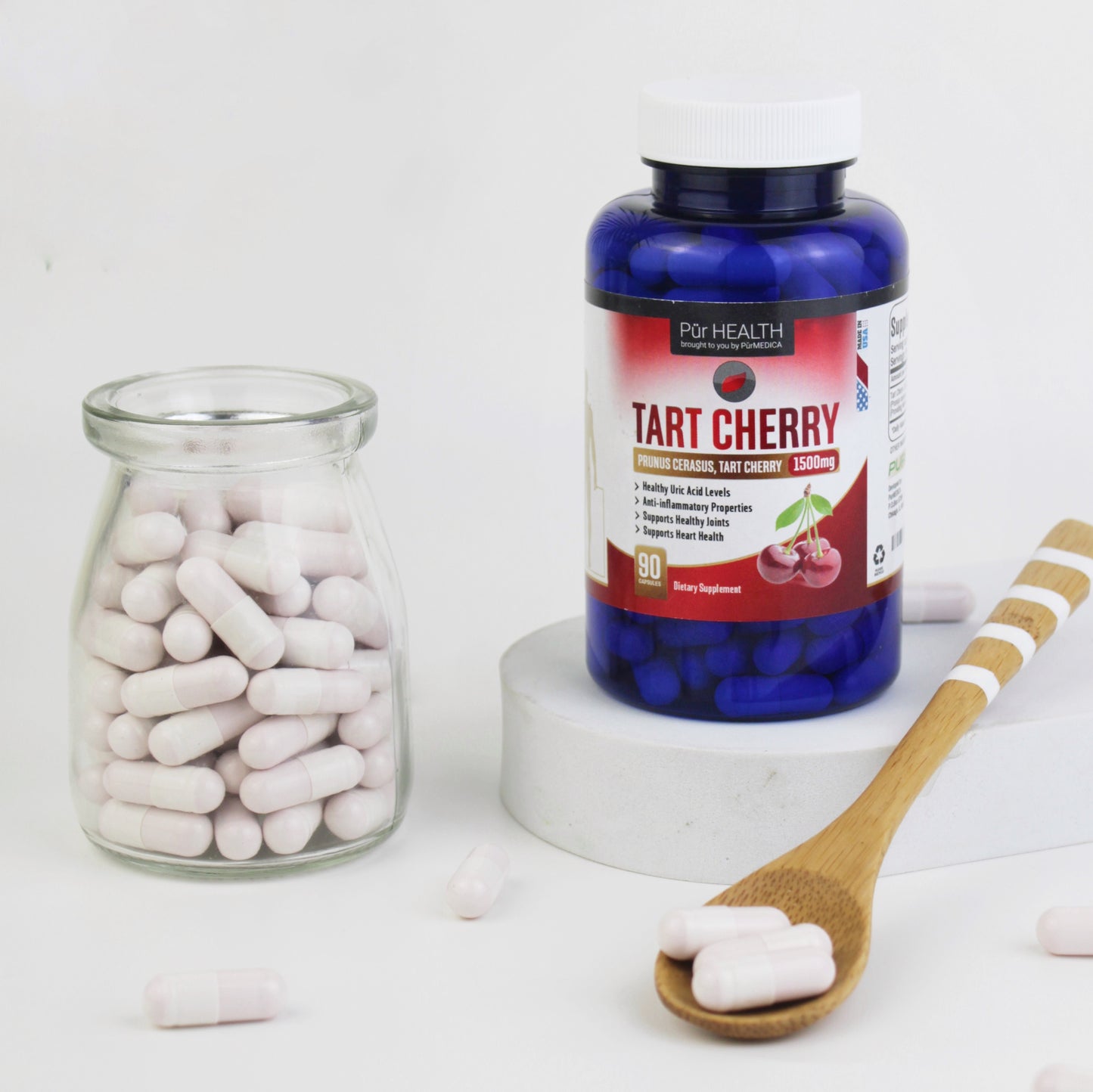 Tart Cherry 1500mg - Advanced Antioxidant Supplement
