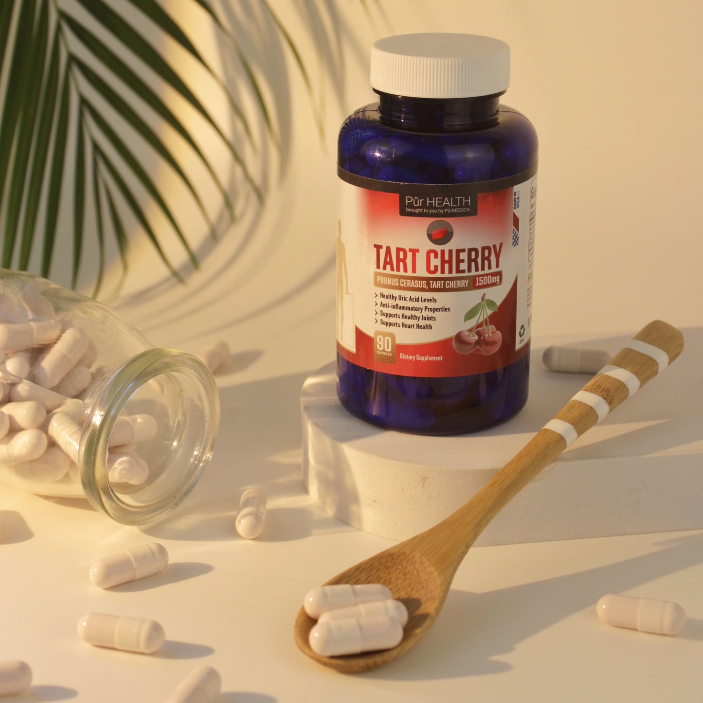 Tart Cherry 1500mg - Advanced Antioxidant Supplement