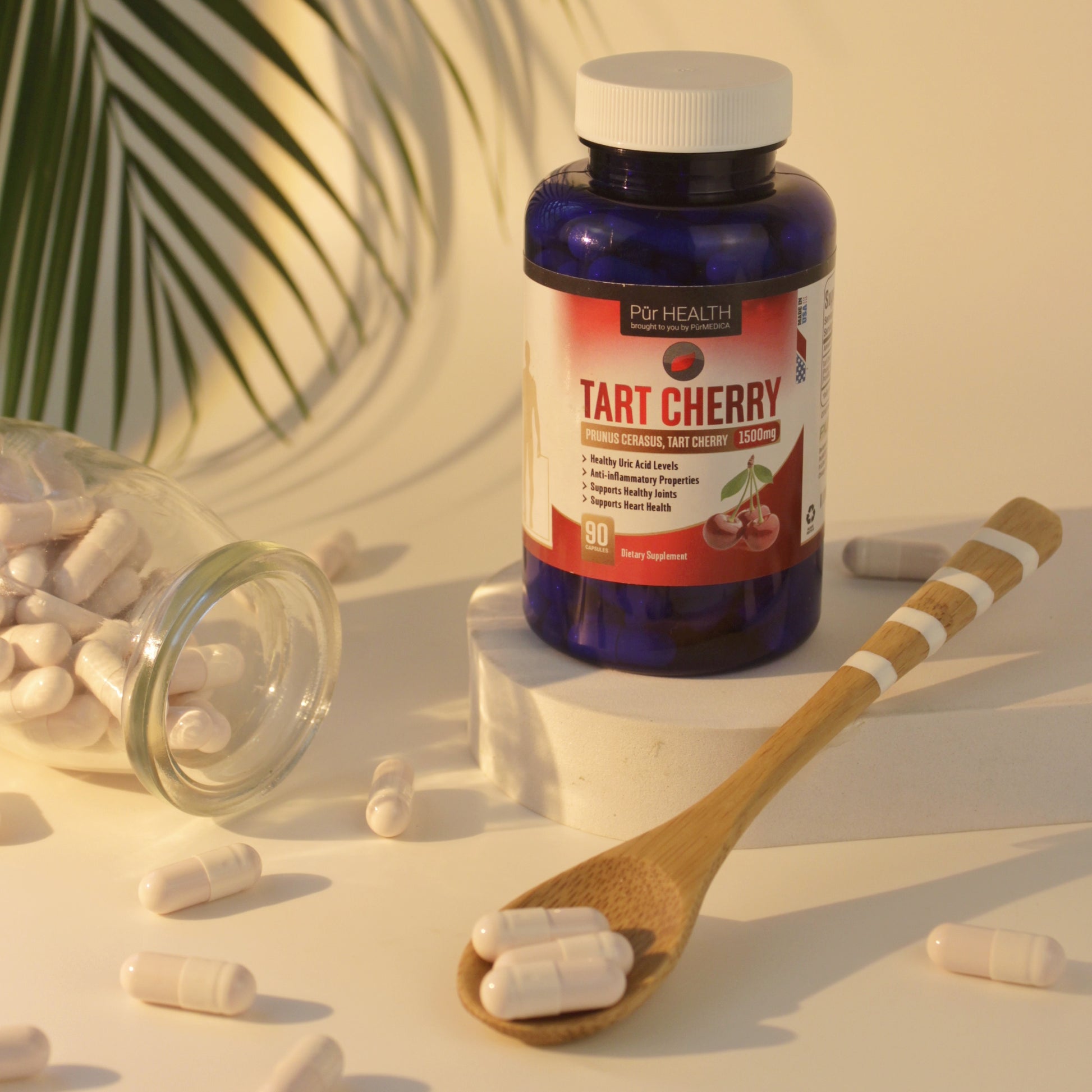 Tart Cherry 1500mg - Advanced Antioxidant Supplement