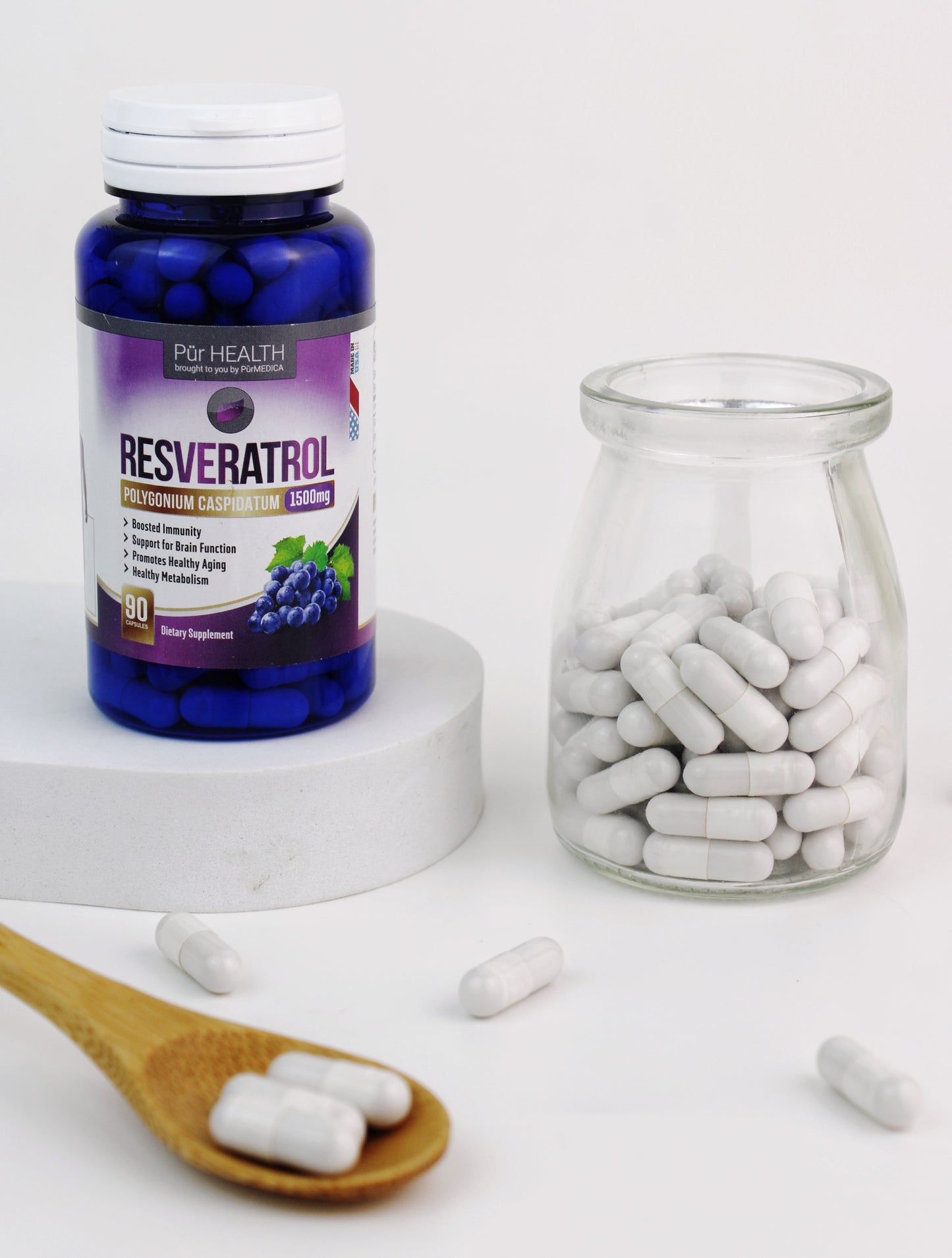Resveratrol Anti-Aging and Immunity Support Supplement
