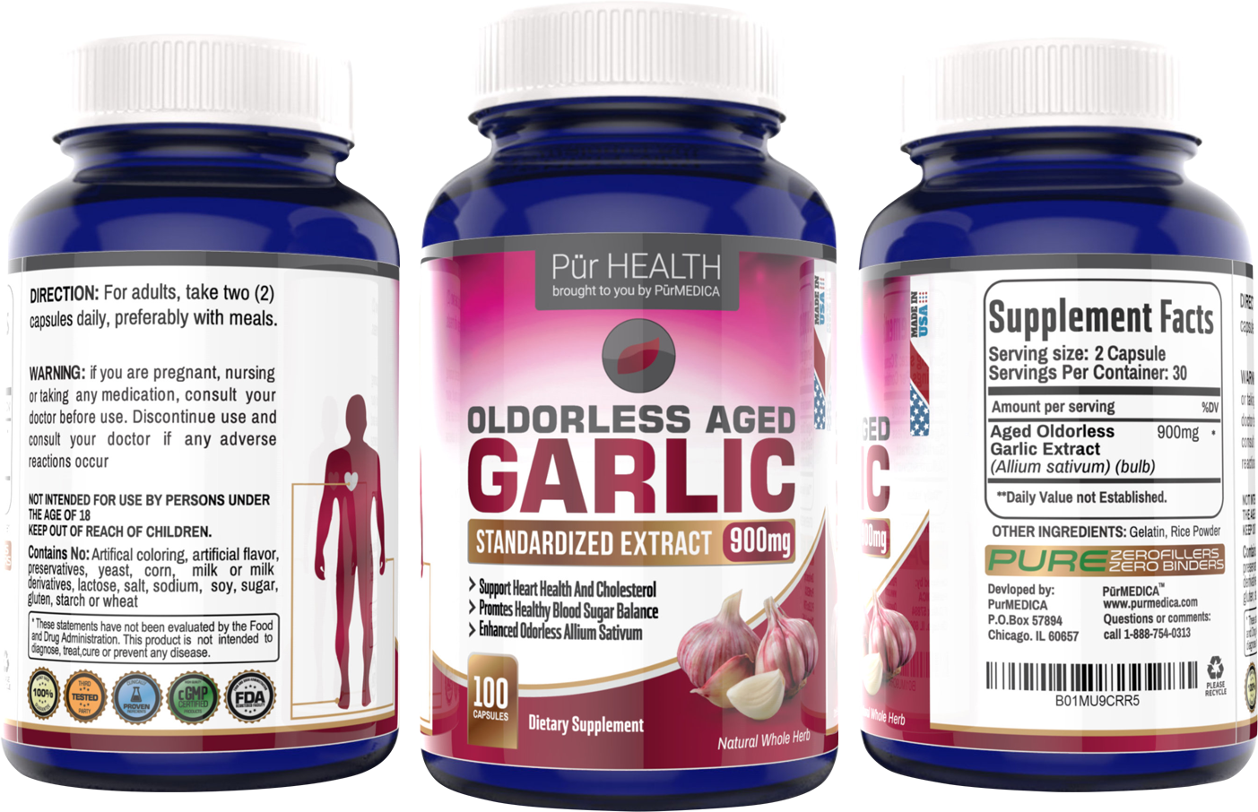 Odorless Aged Garlic Extract