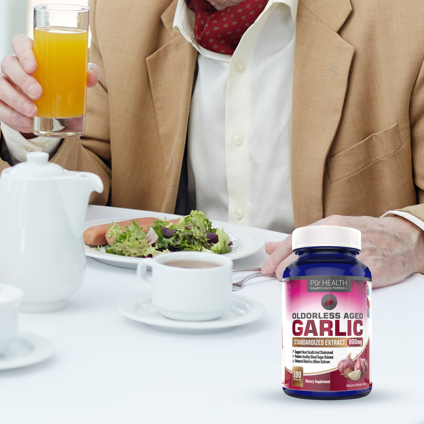 Odorless Aged Garlic Extract