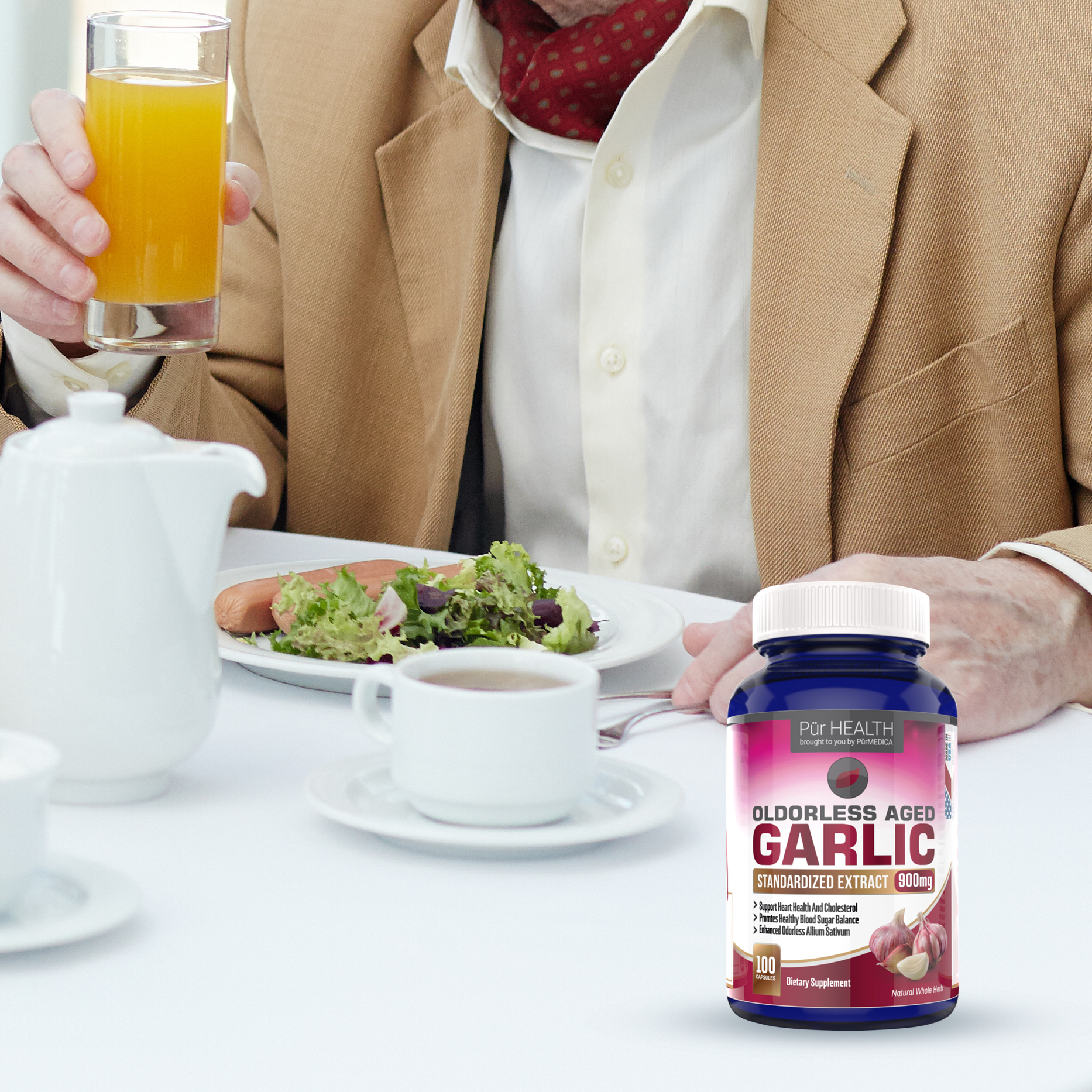 Odorless Aged Garlic Extract