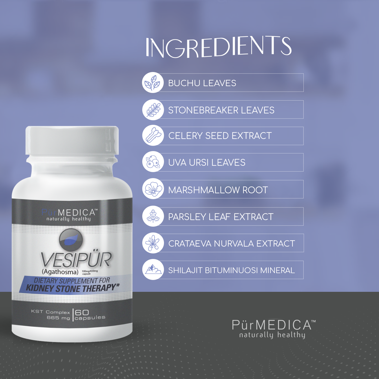 Vesipür Complete Kidney Stone Supplement